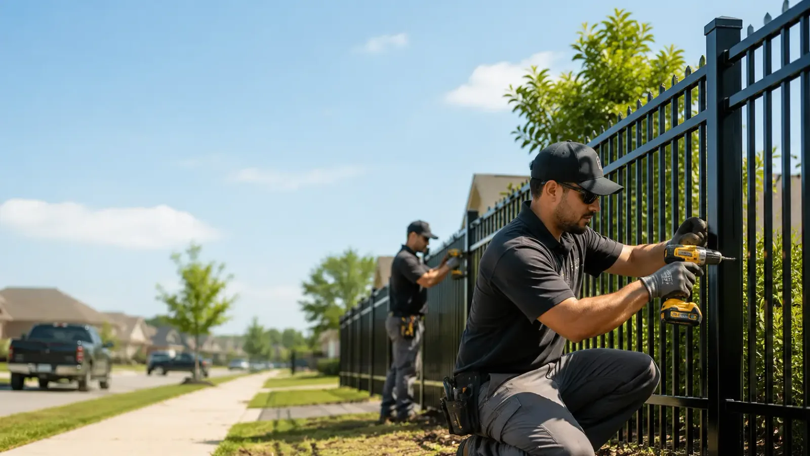 Metal Fence Installation in Dupont, IN